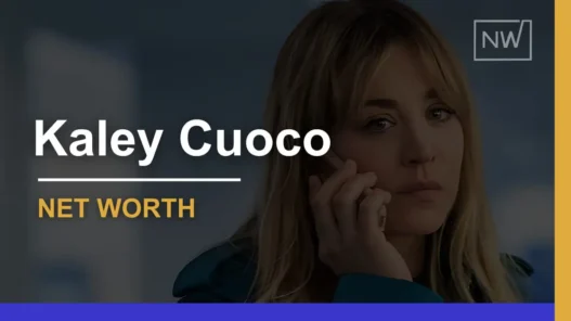 Kaley cuoco net worth